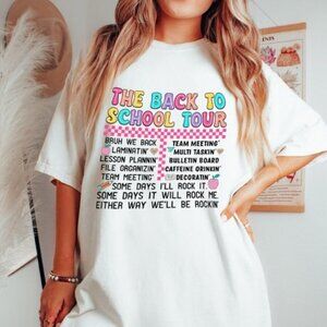 The Back To School Tour Shirt - First Day Of School T-Shirt - Funny School Tee
